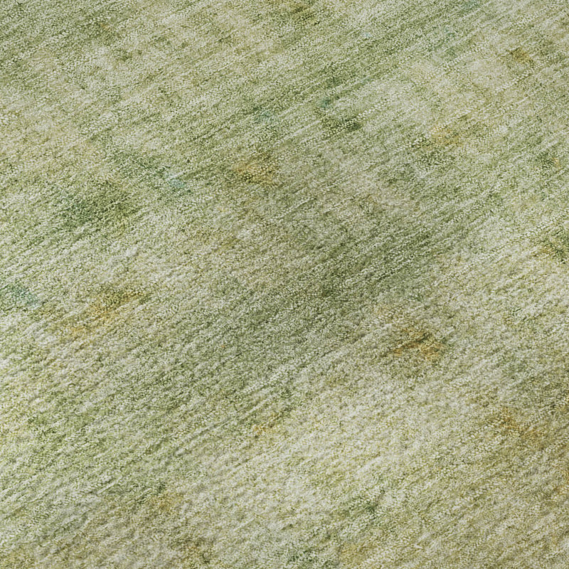 Premium Machine Washable Mayfield Stripes Rug, 2'3" x 7'6" Runner, Sage