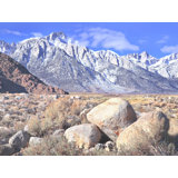 Morning Light On Sierra Nevadas Print by Bruce Heinemann