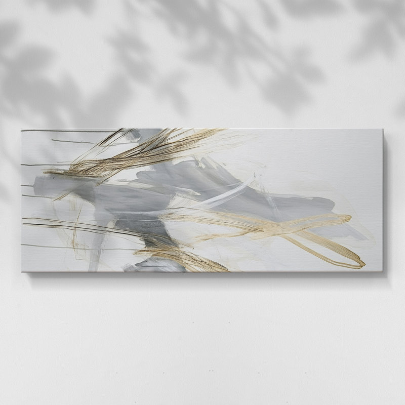 Abstract Series-DCCVIII- Gallery Wrapped Canvas -Ready to Hang, 16" H x 40" W