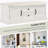 Freestanding Shoe Storage Organizer, Modern Shoe Organizer Cabinet For Entryway