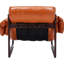 Chaise médiévale moderne avec surface hydrofuge, amovible, rembourrage en polypropylène, structure haute stabilité, housse de coussin en cuir ciré rétro à assemblage rapide, assemblage, superposition-1790024990