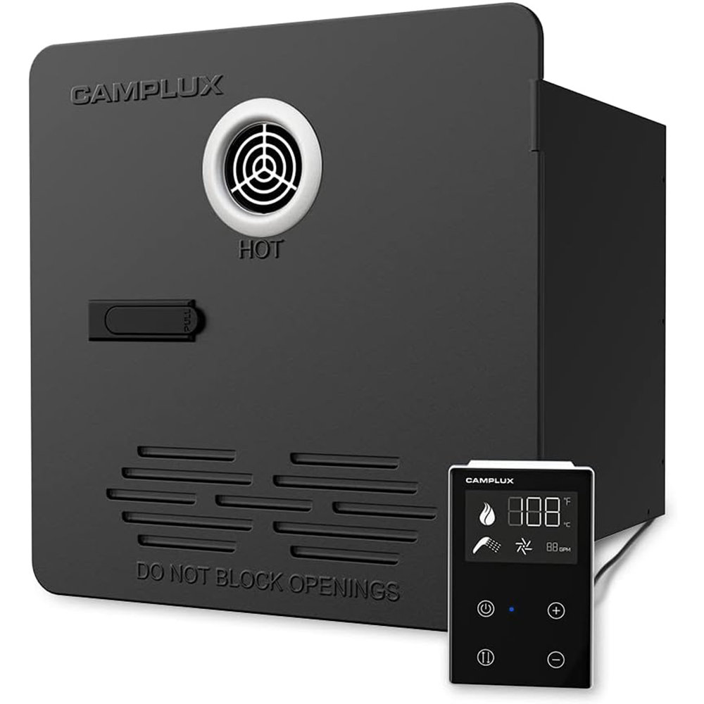 Camplux 2.64 GPM RV Propane Hot Tankless Water with Door, Remote Control  Included | Wayfair