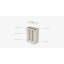 Joseph Joseph Tota Trio Panier à linge de 90 litres avec couvercle-89601265