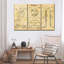 Baseball Compilation Brevet, reproduction d'art sur toile-155249250