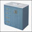 Ensemble de meuble-lavabo 30 po avec lavabo en céramique à 3 tiroirs et portes à fermeture douce-1415583907