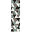 Cobina Holland Modern Geometric Light Blue 3D Textured Thick & Soft Shag Rug-64588757