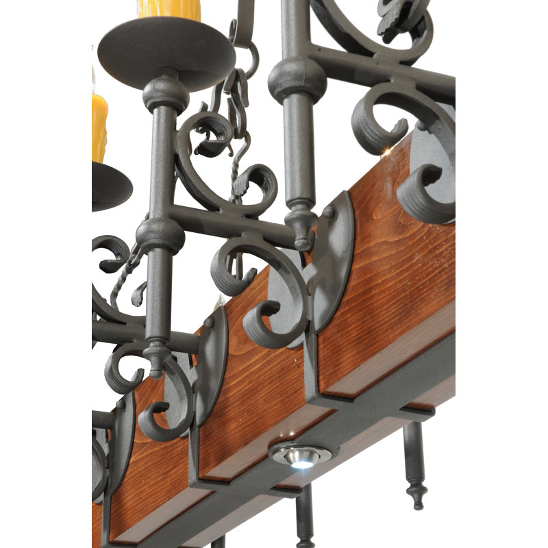 Rustic Lodge 15 - Light Chandelier
