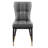 Modern Upholstered Dining Chair with Metal Frame-46129430