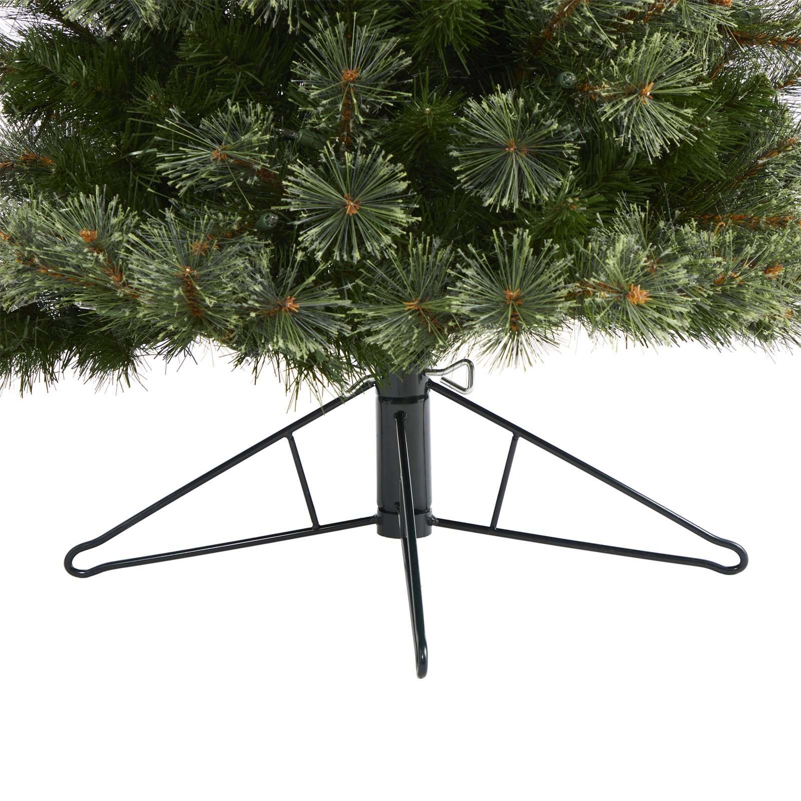 Lighted Artificial Pine Christmas Tree, 5' H