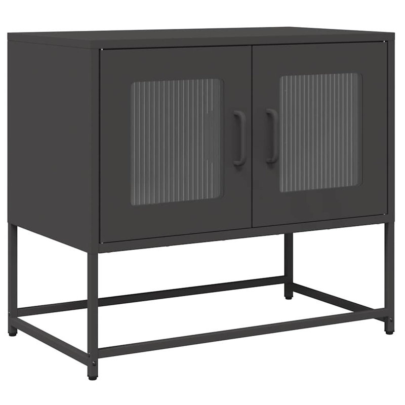Amrina Unfinished TV Stand for TVs up to 28", Black