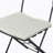 3 Pieces Patio Bistro Balcony Metail Chair Table Set-863532435