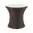 Outdoor 3Pc Pe Chat In Brown + Beige - Aluminium, Comfortable Cushion Chatting Area, 28.11 In. D X W 23.18 H, 41.18 Lb Seating Arrangement,