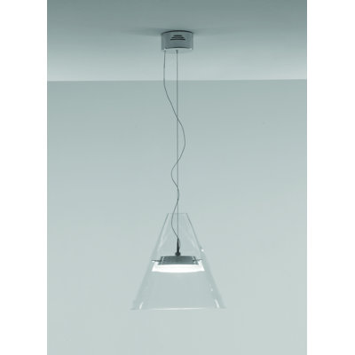 Dillinger 1 - Light Chrom LED Bowl Pendant