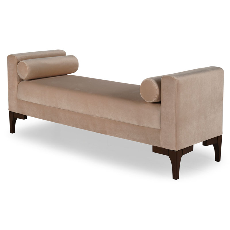 Barneys Velvet Upholstered Bench