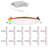 6.88'' Selectable Color Temperature Dimmable Air-Tight IC Rated LED Canless Recessed Lighting Kit
