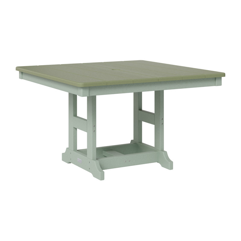 Table carrée berlinoise pour enfants 33 po Berlin, Écume de mer, écume de mer, Sauge