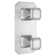 Belshire Two-Handle Thermostatic Valve Trim with Cushion Handles
