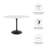 Lippa Oval Artificial Marble Dining Table-1021681221-1018723173