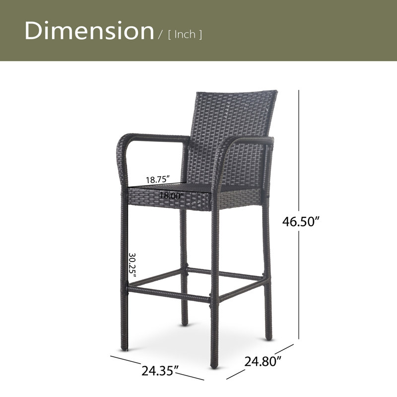 Tabouret de bar, Gris