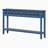 Tarsita Rustic Entryway Console Table Long Sofa Table with Drawers and Bottom Shelf Entryway Table-1573930474