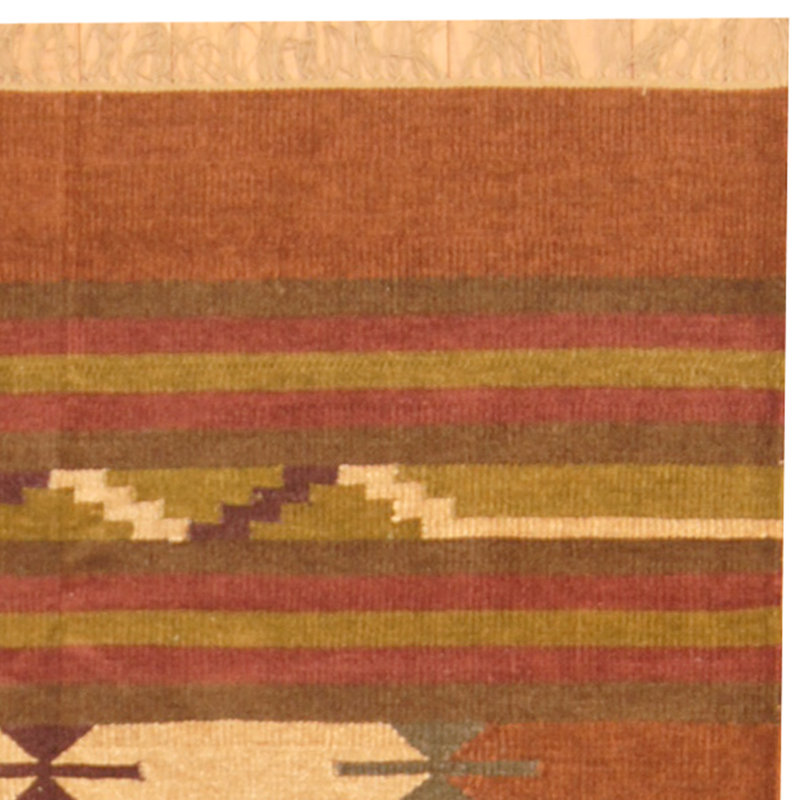 Barkhamsted Wool Striped Indoor Rug, Rectangle 4' x 6'