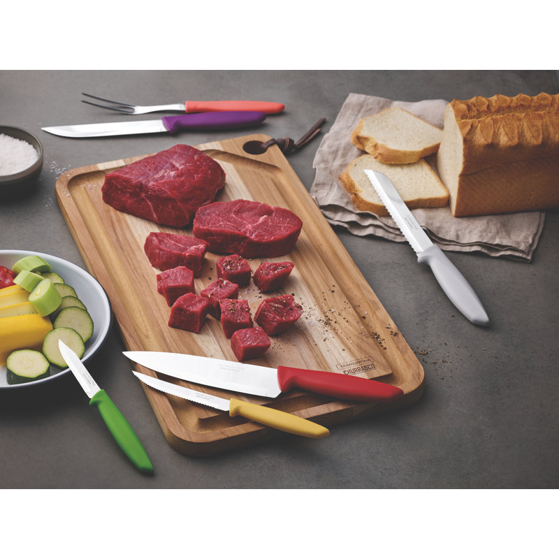 Tramontina Plenus 8 Piece Stainless Steel Assorted Knife Set