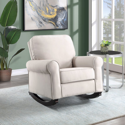 Chaise berçante Vehibe, tissu