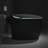 Unique Smart Toilet With Bidet Built In, Intelligent One Piece Toilet For Modern Bathroom, Auto Open/Close Seat, Foot Sensor, LED Display, Night Light, Warm Water & Dryer, Black-118737808