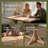 60-Inch Solid Wood Dining Table for 4-6-131996438