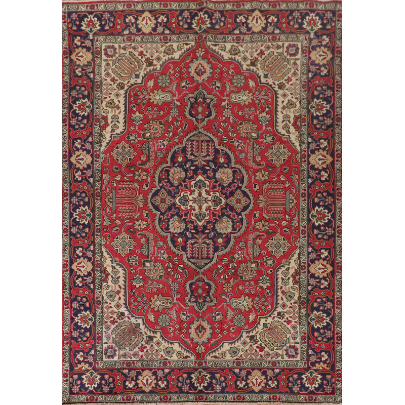 Geometric Traditional Area Rug 7x10
