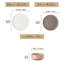 24 Pcs Ceramic Dinnerware Set, Plate And Bowls With Non Slip Base, Specks, Multicolor Set, Brown, Dinner Plates, Dessert Plates And Bowls For 8 Person, Vertical Edge-110663225