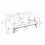 Canapé-lit convertible pliable-340562375