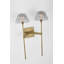 Waterford Blaze 19" 2 Light Tail Sconce with Clear Crystal-564409112