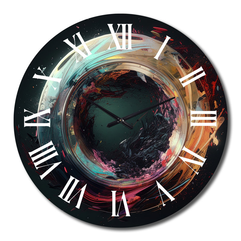 Metal Wall Clock, Extra Large