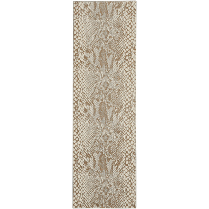 Tapis ivoire, Tapis de couloir 2 pi 3 po x 7 pi 3 po