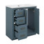 Meuble-lavabo de 30 po avec lavabo en céramique, 3 tiroirs et 2 portes-815283542