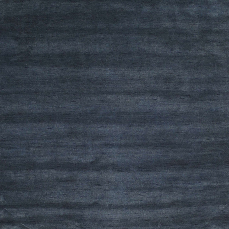 Tapis de zone noire contemporaine, Carré 6 pi