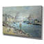 « old outer harbor » par claude monet, reproduction d’art encadrée-374783446