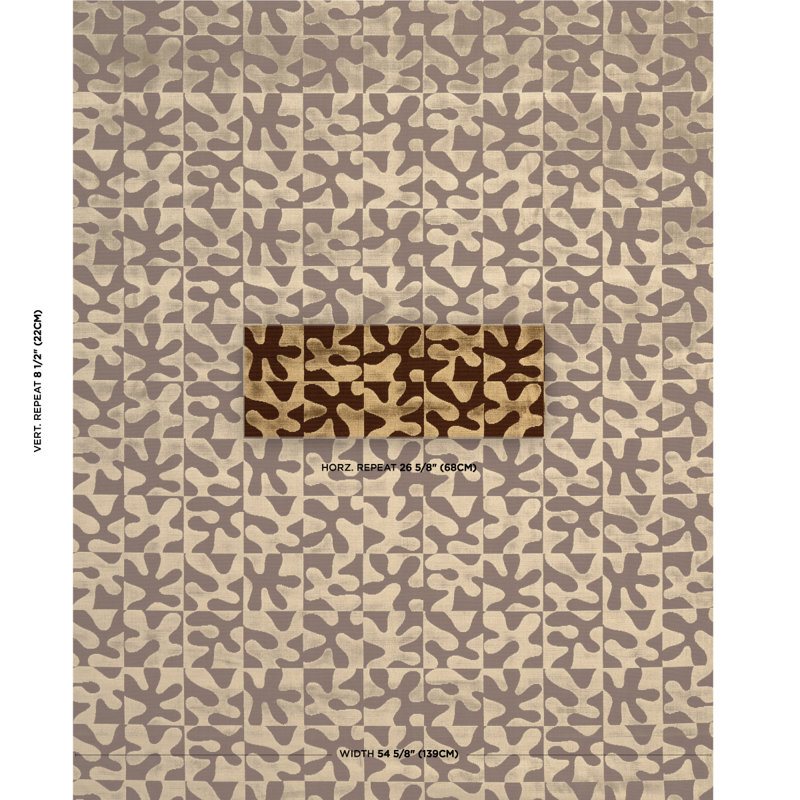 Modern Dance Velvet Fabric, Gold