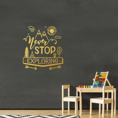 Text & Numbers Wall Decal