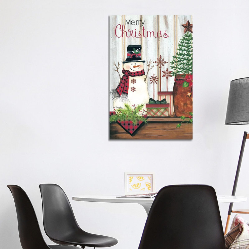 Merry Christmas by Lisa Kennedy - Wrapped Canvas Gallery-Wrapped Canvas Giclée, 101.6 cm H x 66.04 cm W x 3.175 cm D