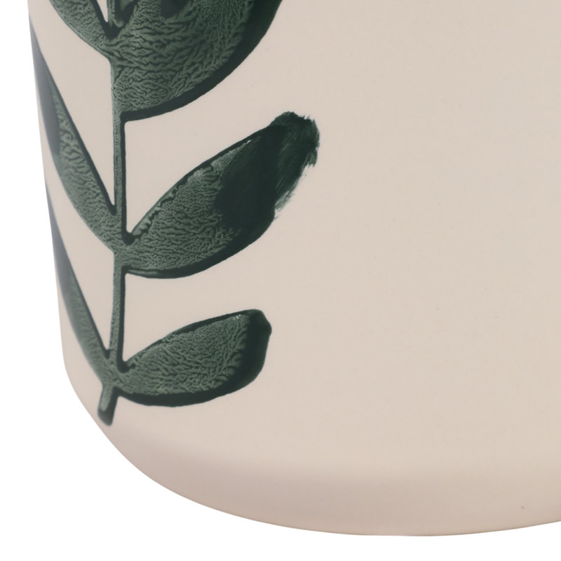 Bougie parfumée à motif de feuilles Blossom