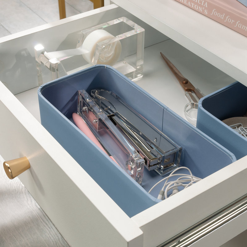 Bureau en L avec plateau en verre