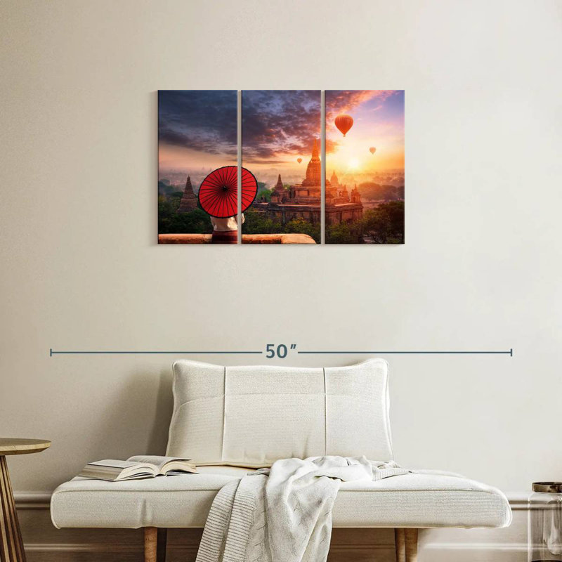 Lilie Bagan Balloon Season, 20" H x 33" W