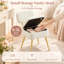 Tabouret de coiffeuse, beige-137800316