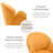 Davian Upholstered Velvet Swivel Task chair with Tufted Back-1691870371