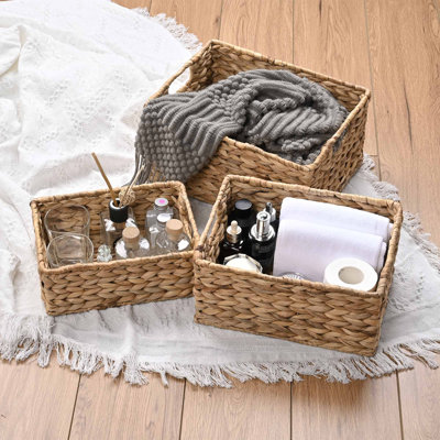 Gracie Oaks Lalande Wicker Decorative Basket