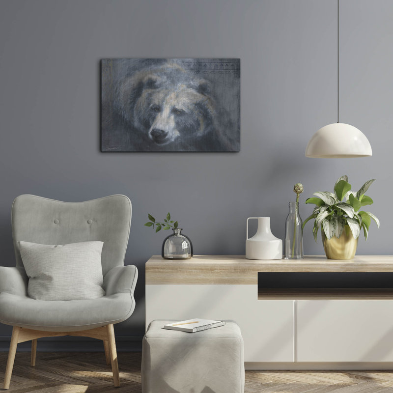 «Grizzly Encounter» par Robert Campbell, H 16 po x l 24 po