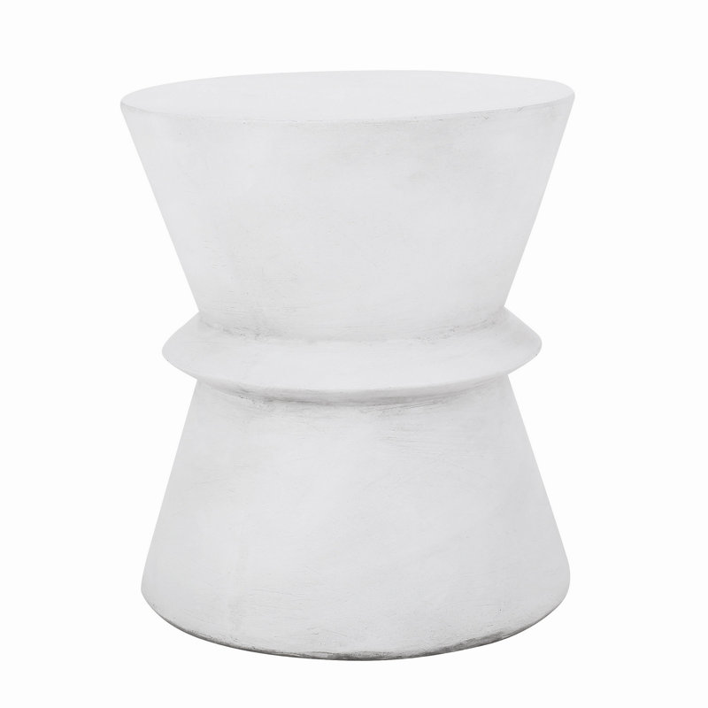 Outdoor Lightweight Concrete Side Table