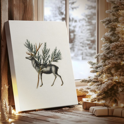 Midnight of Pearled Dawn-Premium Gallery Wrapped Canvas